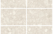 Duna Terrazzo Образец 20х30 см керамогранита Duna - Terrazzo Clay carving рельеф - 600x600 мм фото-2